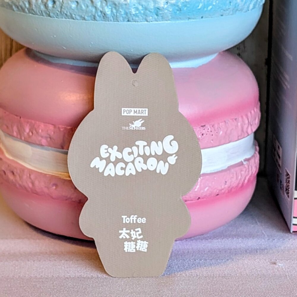 Authentic POP MART The Monsters Exciting Macaron Toffee Labubu - NIB - Picture 3 of 10